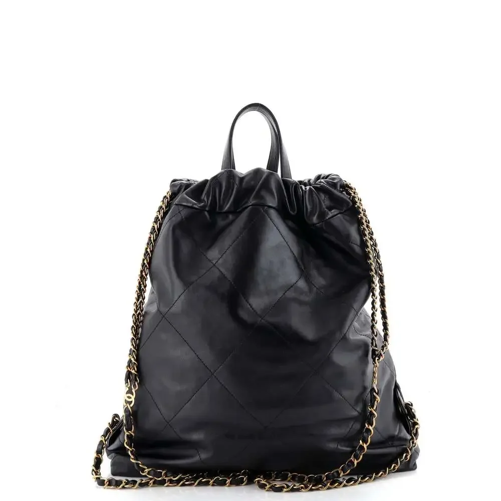 Chanel 22 Chain Backpack Quilted #255402C49B - Picture 3 of 6